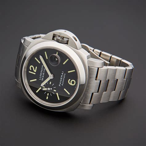 pre owned panerai luminor marina